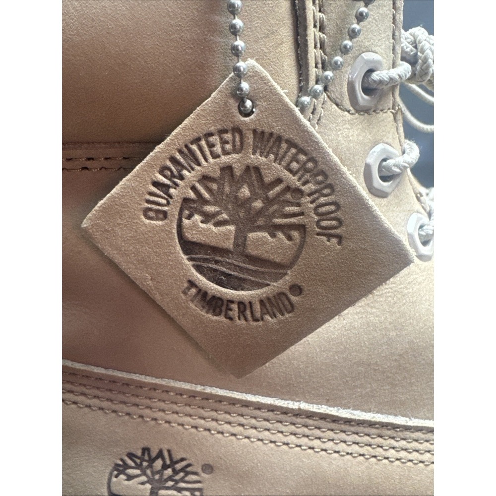 Timberland boots women Size 7M Suede Beige - Picture 8 of 10